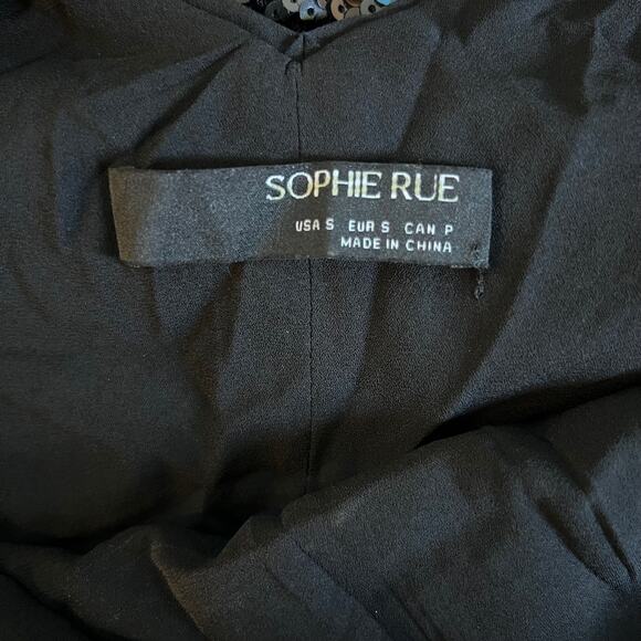 Sophie Rue Selia Sequin Midi Dress Sz Small - Picture 7 of 7